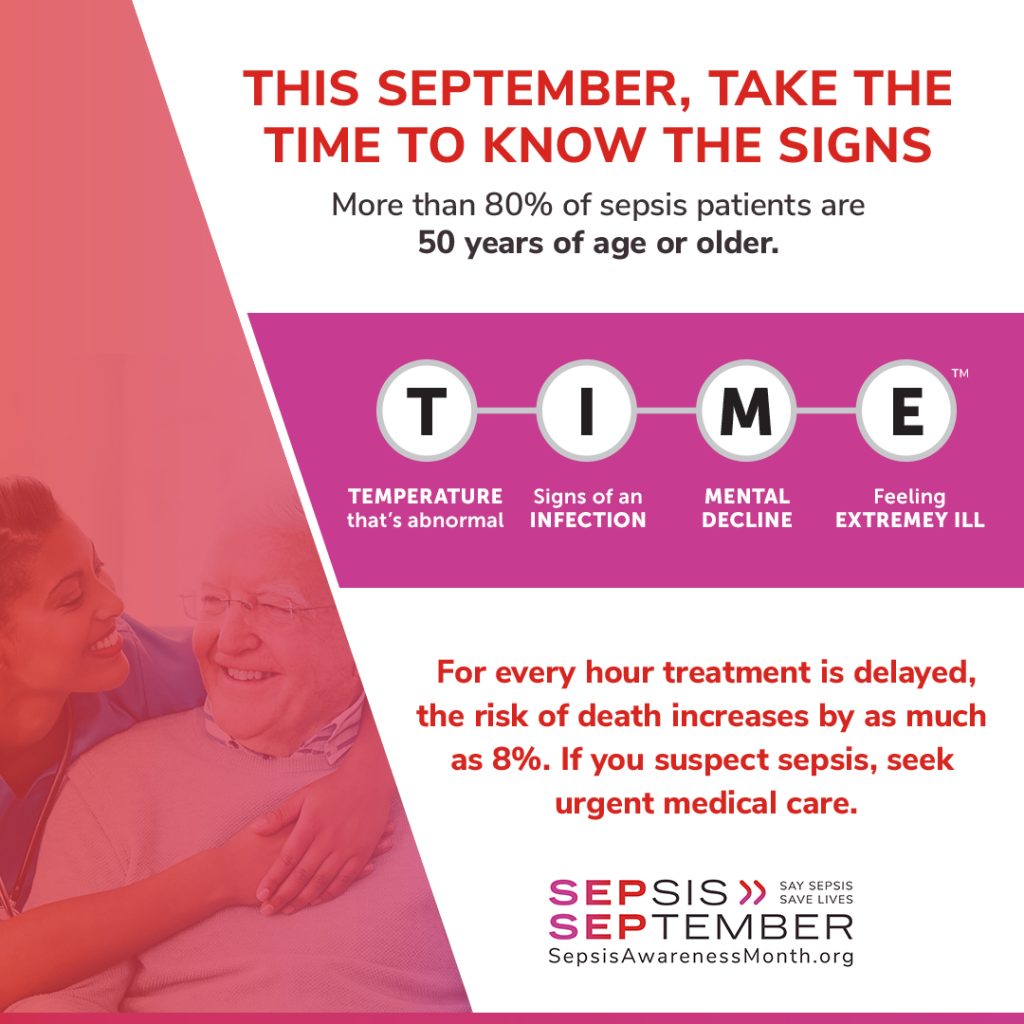 Sepsis Awareness Month Pemi-Baker Hospice & Home Health and Sepsis Alliance