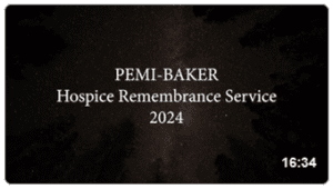 Pemi-Baker Hospice Remembrance Service 2024