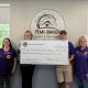 Pemi-Baker Hospice & Home Health receives donation from Grafton County Pemi-Baker Centennial Lion's Club Members