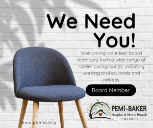 Become a Pemi-Baker Hospice & Home Health Board Member