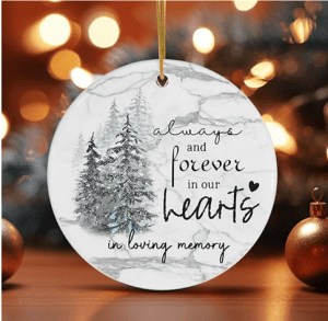 2025 Hospice Remembrance ornament, Pemi-Baker Hospice & Home Health