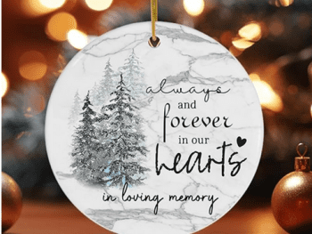 2025 Hospice Remembrance ornament, Pemi-Baker Hospice & Home Health