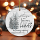 2025 Hospice Remembrance ornament, Pemi-Baker Hospice & Home Health