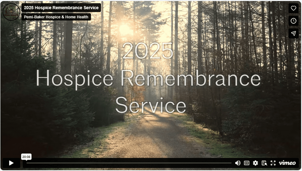 2025 Hospice Remembrance Service, Pemi-BAker Hospice & Home Health