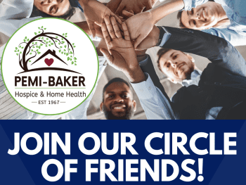 Pemi-Baker Hospice & Home Health Circle of Friends monthly giving club
