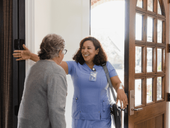 Pemi-Baker Hospice & Home Health home visit