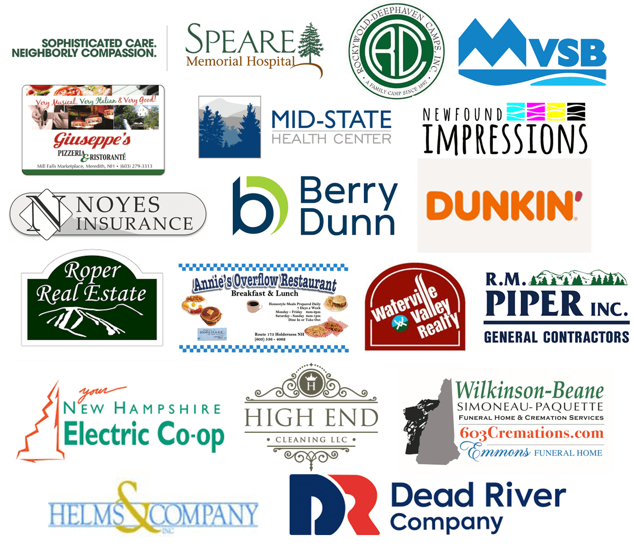 Auction Business Sponsors