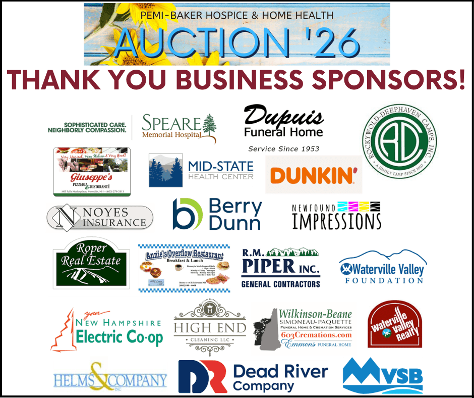 Pemi-BAker Hospice & Home Health Business Sponsors