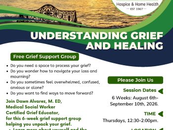 Understanding Grief & Healing, Pemi-Baker Hospice & Home Health
